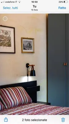 Letto o letti in una camera di Lussuoso appartamento nella Napoli più esclusiva