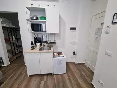 Cucina o angolo cottura di Il Fondaco all'Archivio Storico