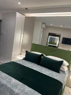 Letto o letti in una camera di La Lepre Artemide