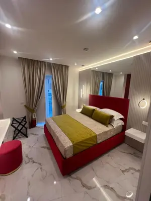 Letto o letti in una camera di La Lepre Artemide