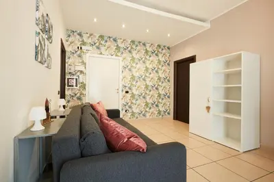 Area soggiorno di Vicky's Luxury Guesthouse by NapoliApartments