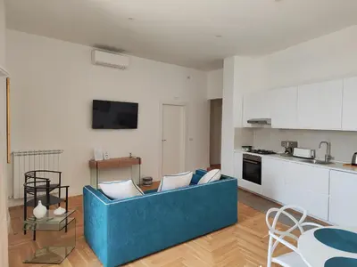 TV o dispositivi per l'intrattenimento presso SANTA LUCIA LUXURY APARTMENT
