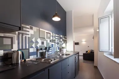 Cucina o angolo cottura di Terrazza Manuela Apartments Quartieri Spagnoli