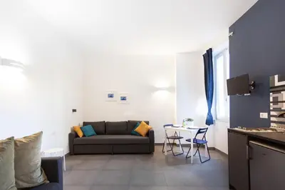 Area soggiorno di Terrazza Manuela Apartments Quartieri Spagnoli
