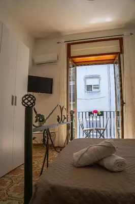 Letto o letti in una camera di Core di Napoli