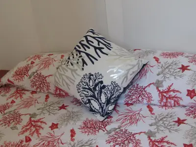 Letto o letti in una camera di Enzo Home