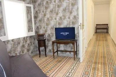 TV o dispositivi per l'intrattenimento presso Nel Cuore del Vomero Apartament