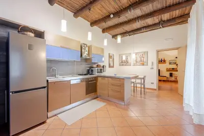 Cucina o angolo cottura di Casa Albertino-in the heart of Naples