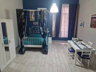 Letto o letti in una camera di Casa Don Renato