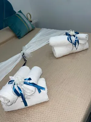 Letto o letti in una camera di Alex mary home