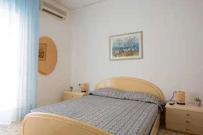 Letto o letti in una camera di Vomero Cilea House with balcony