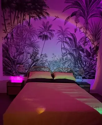 Letto o letti in una camera di EX VOTO