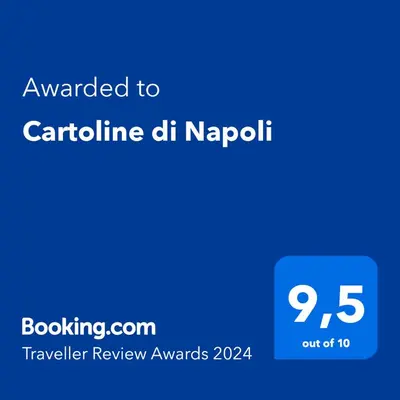Certificato, attestato, insegna o altro documento esposto da Cartoline di Napoli