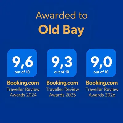 Certificato, attestato, insegna o altro documento esposto da Old Bay