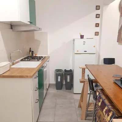Cucina o angolo cottura di Quartieri's House