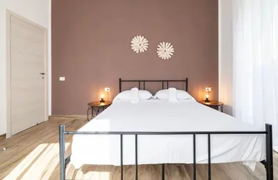 Letto o letti in una camera di Relais Borbonico Apartment