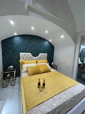 Letto o letti in una camera di Casa Palma