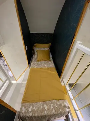 Letto o letti in una camera di Casa Palma