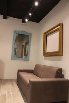 Area soggiorno di domus museum
