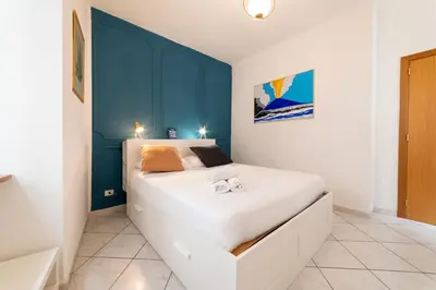 Letto o letti in una camera di Vico Piazza Nuova 1
