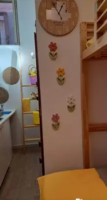 Letto o letti in una camera di Garden City