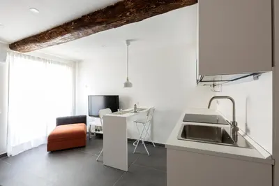 Cucina o angolo cottura di La casa di Nina
