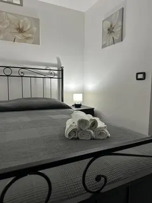 Letto o letti in una camera di La Casa Del Turista