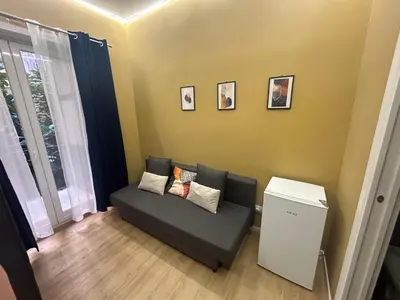 Area soggiorno di Vomero Suite and Deluxe Room B&B Napoli