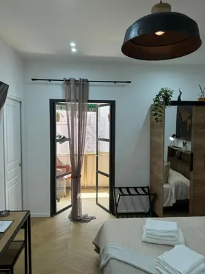 Letto o letti in una camera di Gennarino Apartments - Panorama Suite with balcony and Urban Loft