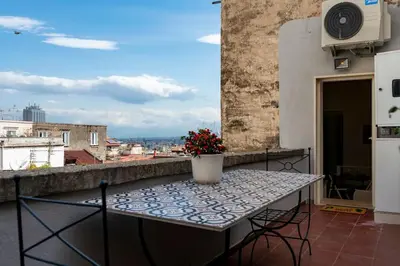 Balcone o terrazza di The Roof of Naples