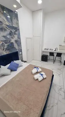 Letto o letti in una camera di DINT ' O VICO SAN PETRILLO
