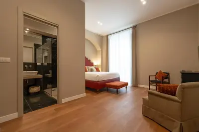 Letto o letti in una camera di Suite Bausan 11