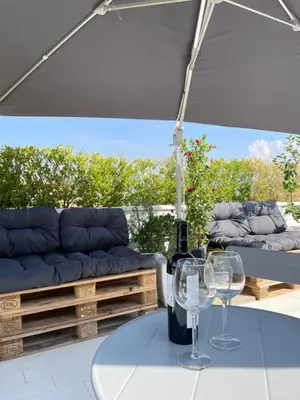 Area soggiorno di Terrazza Iaia