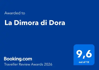 Certificato, attestato, insegna o altro documento esposto da La Dimora di Dora