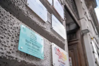 Certificato, attestato, insegna o altro documento esposto da Bovio Boutique Studio Apartment
