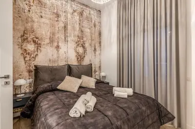 Letto o letti in una camera di Boutique Quartieri Spagnoli