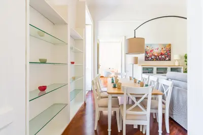 Area soggiorno di Santa Lucia Apartment by Wonderful Italy