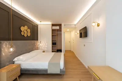 Letto o letti in una camera di Toledo Relais Suites