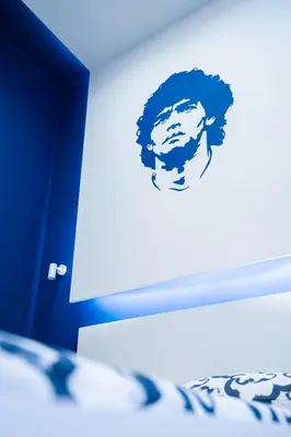Letto o letti in una camera di Terno Su Napoli Sanità