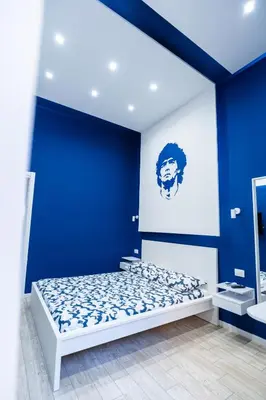 Letto o letti in una camera di Terno Su Napoli Sanità