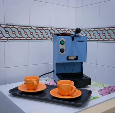Set per la preparazione di tè e caffè presso Casa vacanza La Spagnola