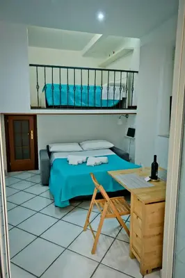 Letto o letti in una camera di Casa vacanza La Spagnola
