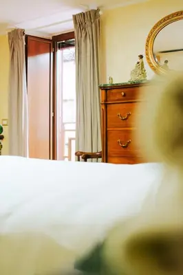 Letto o letti in una camera di La casa di Nina