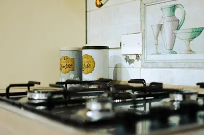 Cucina o angolo cottura di La casa di Nina