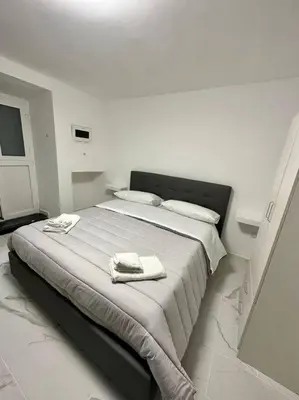 Letto o letti in una camera di Basso Sasà 2