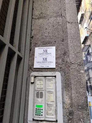 Planimetria di Napoli Maison Suite
