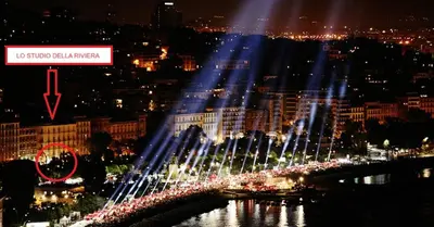 Vista generica su Napoli o vista sulla città dall'interno dell'appartamento