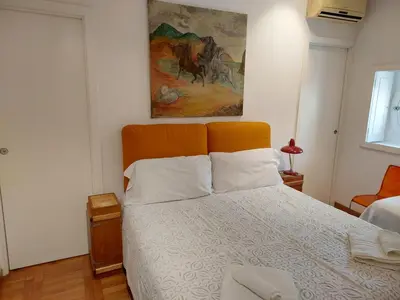 Letto o letti in una camera di B&B Attico Ventaglieri with Panoramic Terrace