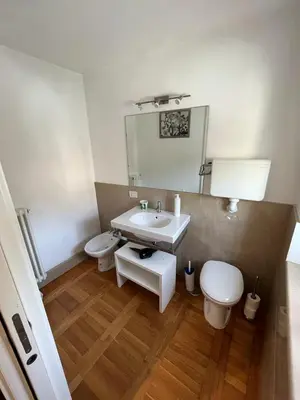 Bagno di B&B Attico Ventaglieri with Panoramic Terrace