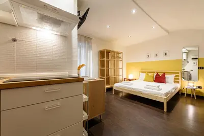 Letto o letti in una camera di Via Duomo 196